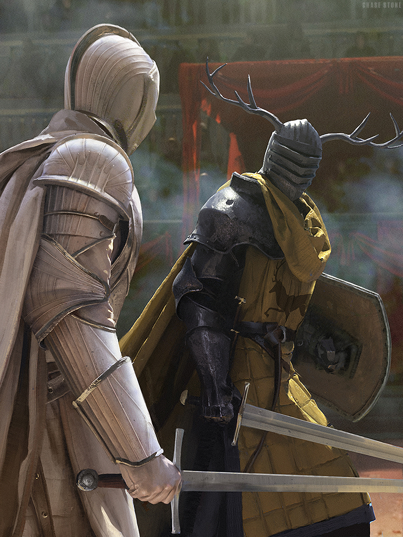 Ser Duncan the Tall vs. Lyonel Baratheon, by Chase Stone