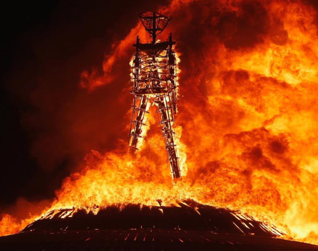 The Burning Man Festival, Blackrock City, Nevada