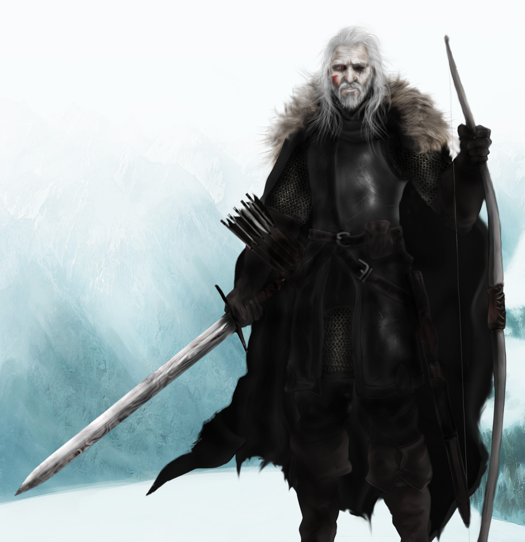 Lord Commander Brynden Rivers of the Night's Watch - by Mike Hallstein